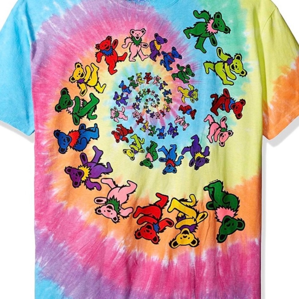 Grateful Dead Vintage Dancing Bear Shirt 1995